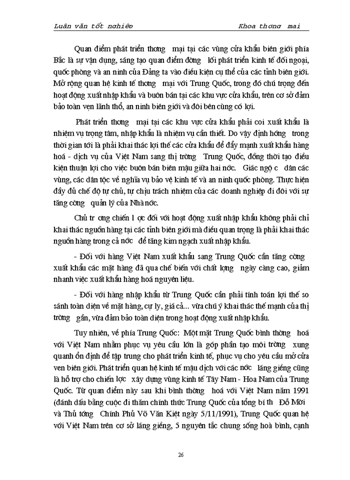 image for page THS Một số chính sách và Giải pháp chủ yếu nhằm đẩy mạnh hoạt động Xuất nhập khẩu của Việt Nam và Trung Quốc