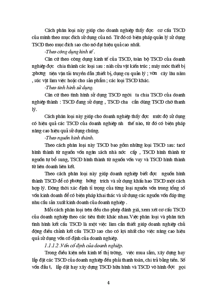 image for page Tình hình quản lý và sử dụng Vốn cố định ở Công ty Cao Su Sao Vàng