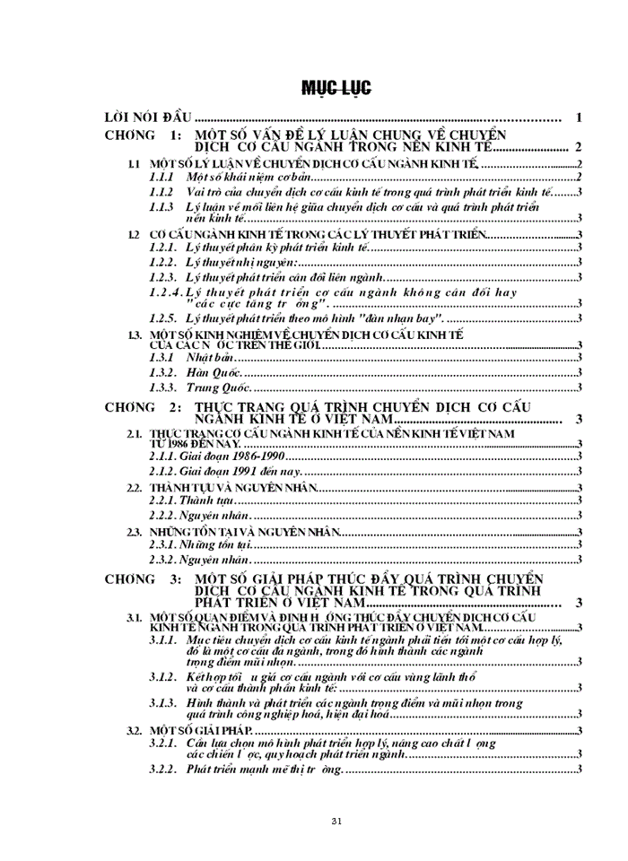 image for page Chuyển dịch cơ cấu kinh tế ngành trong quá trình phát triển ở Việt Nam