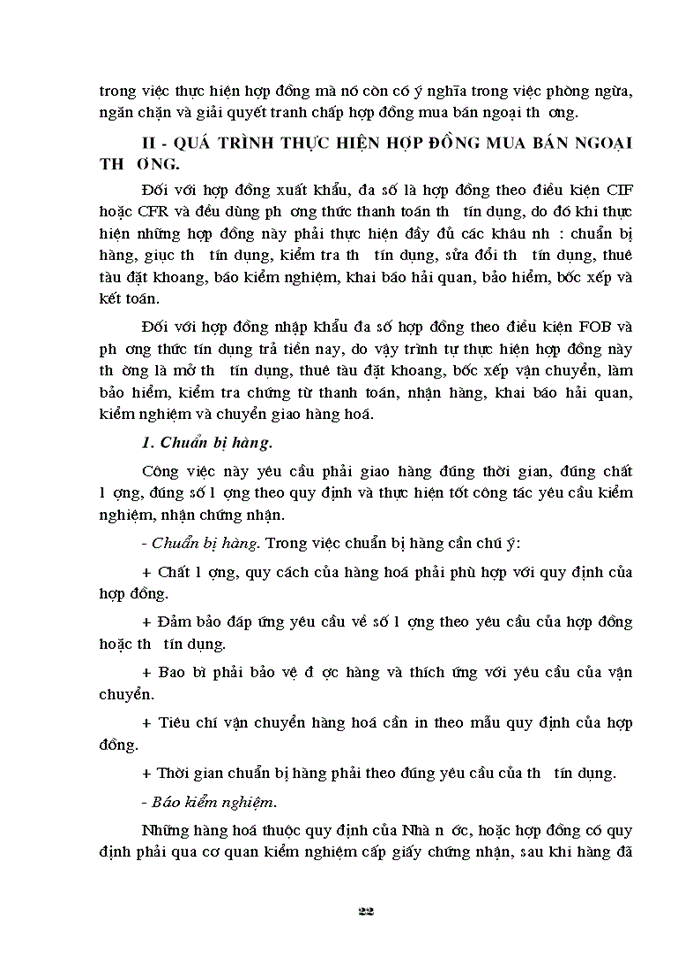 image for page Một số vấn đề pháp lý về ký kết và thực hiện Hợp đồng mua bán ngoại thương