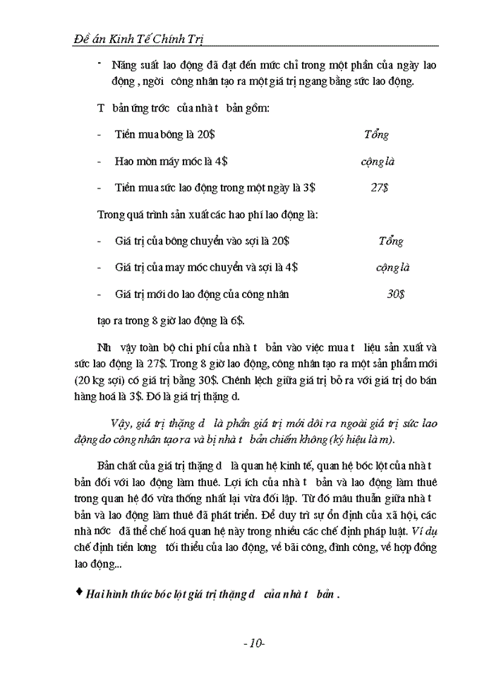 image for page Quan điểm lợi nhuận của các trường phái trước C Mark