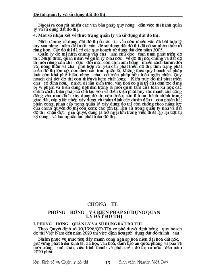 image for page Quản lý và sử dụng đất đô thị