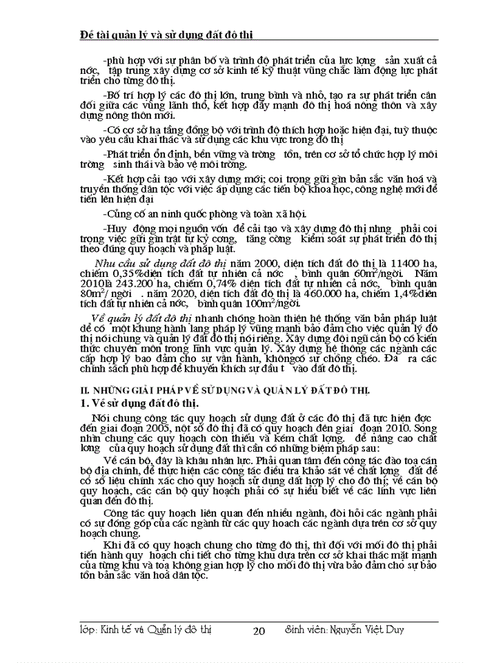 image for page Quản lý và sử dụng đất đô thị