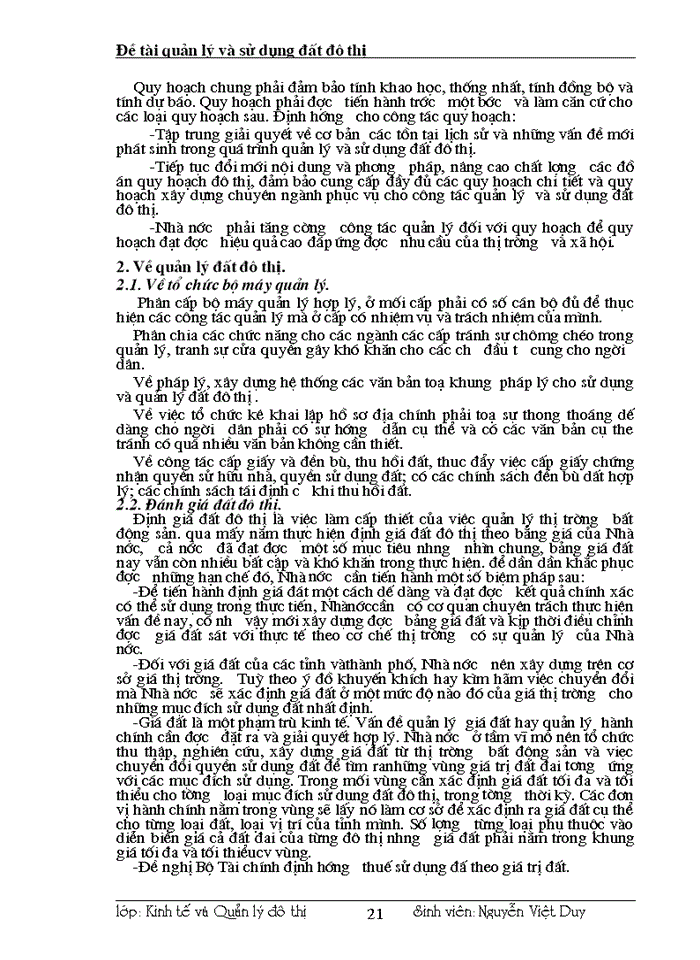 image for page Quản lý và sử dụng đất đô thị