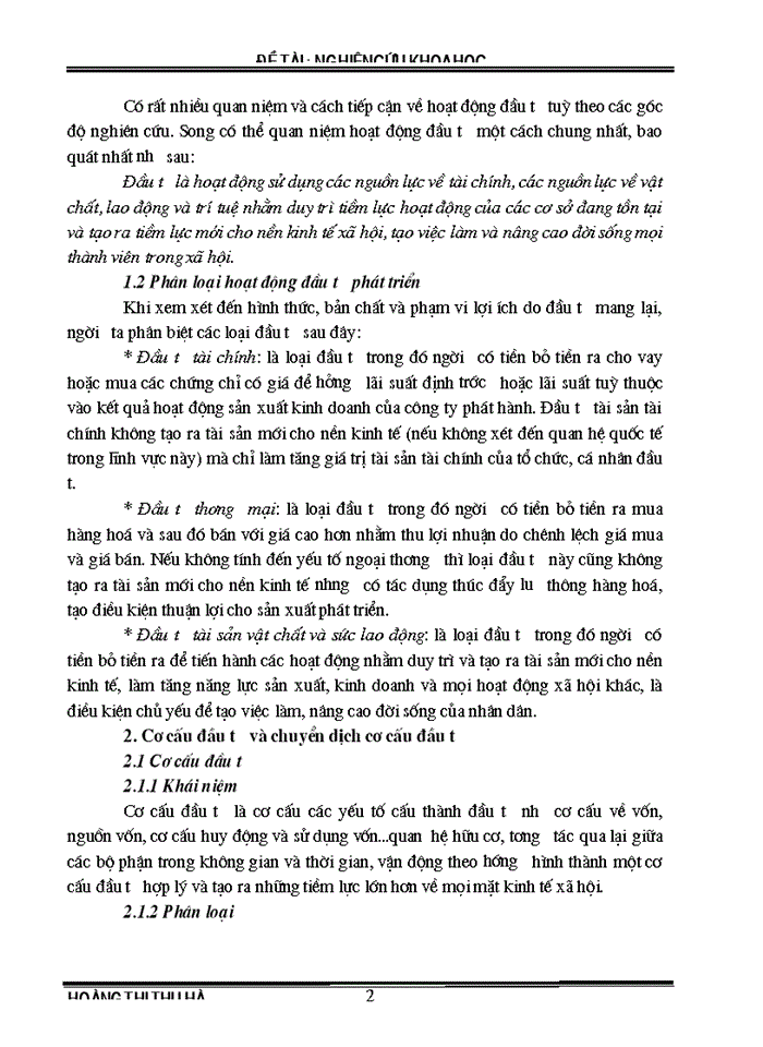 image for page Đầu tư với tăng trưởng và chuyển dịch cơ cấu kinh tế theo ngành đáp ứng sự nghiệp Công nghiệp hóa - Hiện đại hóa ở Việt Nam