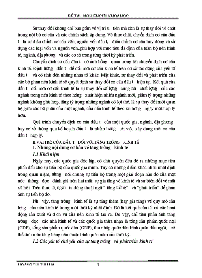 image for page Đầu tư với tăng trưởng và chuyển dịch cơ cấu kinh tế theo ngành đáp ứng sự nghiệp Công nghiệp hóa - Hiện đại hóa ở Việt Nam
