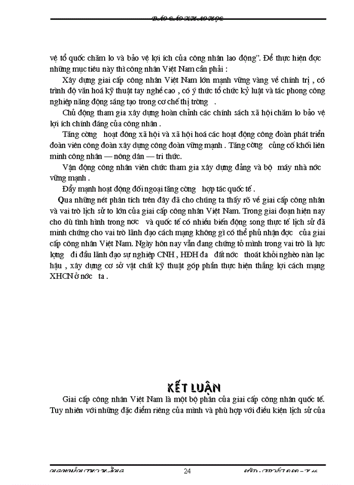 image for page Nhiệm vụ Lịch sử của giai cấp công nhân Việt Nam trong thời kỳ Công nghiệp hóa - Hiện đại hóa