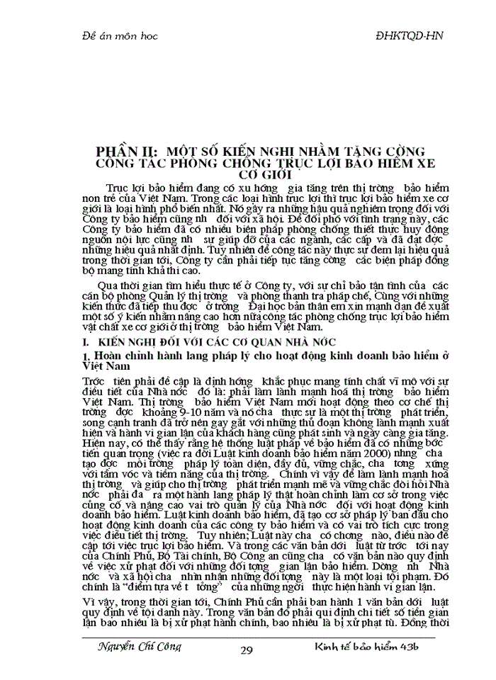 image for page Trục lợi Bảo hiểm vật chất xe cơ giới và Một số biện pháp phòng chống trục lợi Bảo hiểm