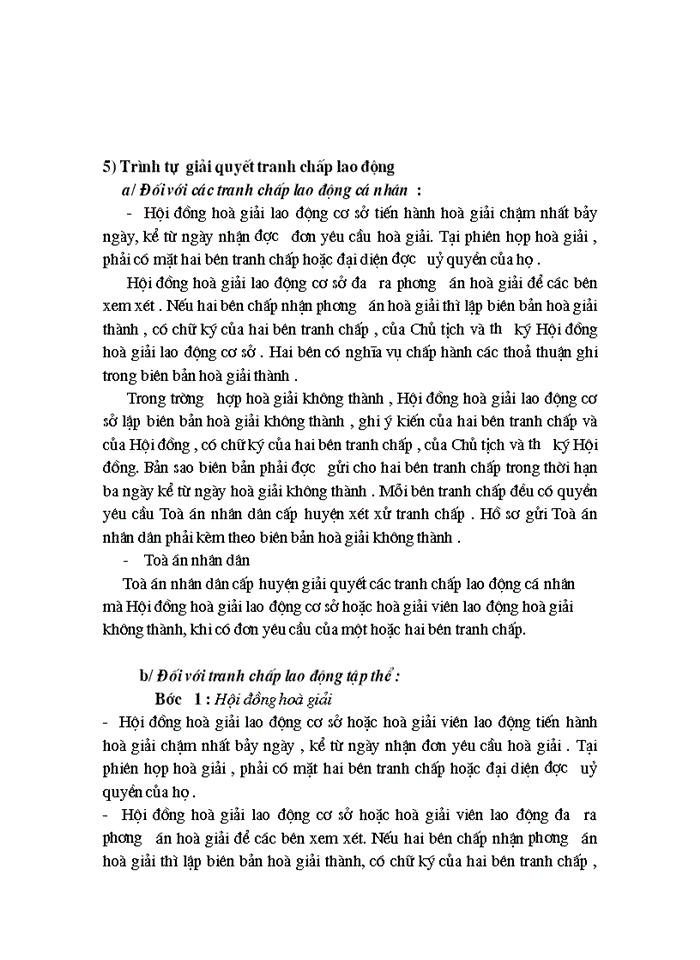 image for page Tranh chấp lao động và cách Giải quyết tranh chấp lao động