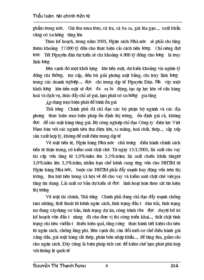 image for page Lạm phát ở Việt Nam và những Giải pháp cơ bản để kiềm chế lạm phát ở Việt Nam