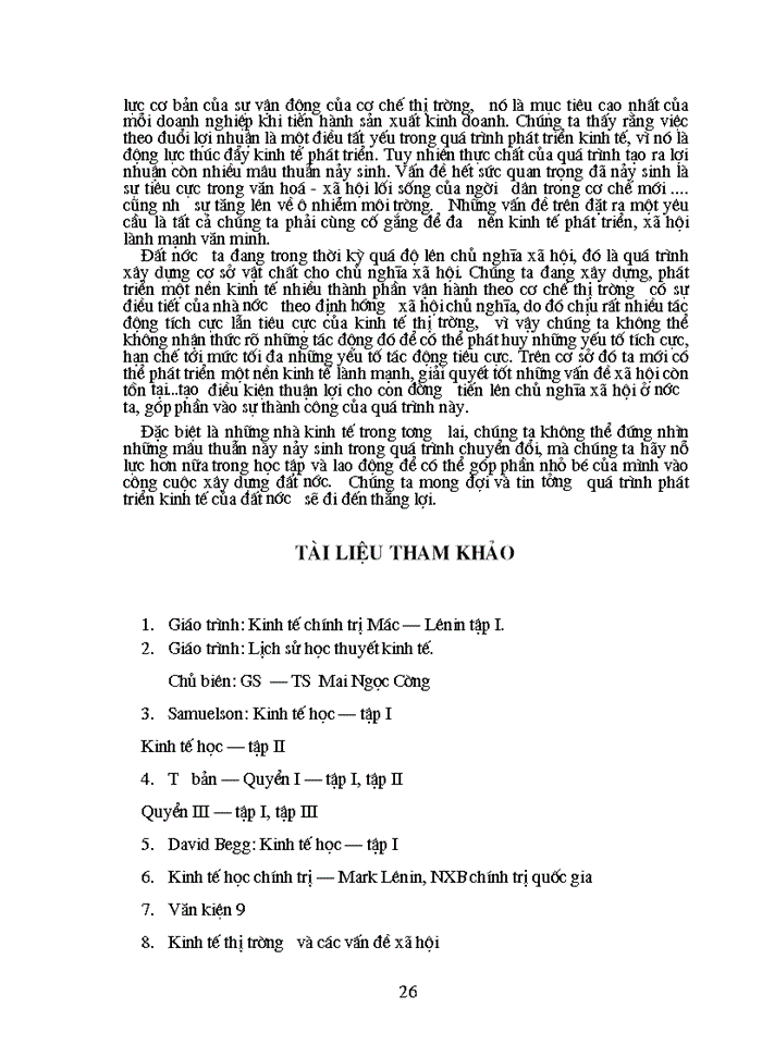 image for page Nguồn gốc bản chất và vai trò của lợi nhuận trong nền Kinh tế Thị trường