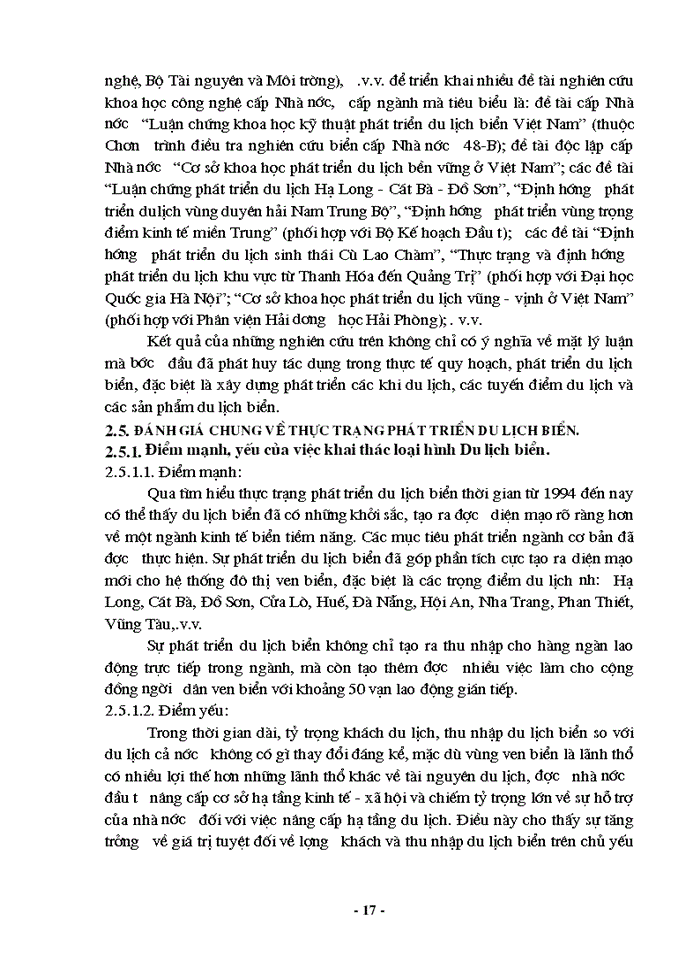 image for page Phát triển Loại hình Du lịch Biển ở Việt Nam