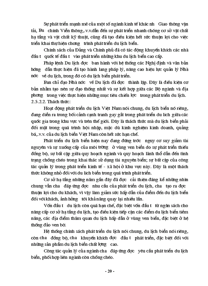 image for page Phát triển Loại hình Du lịch Biển ở Việt Nam