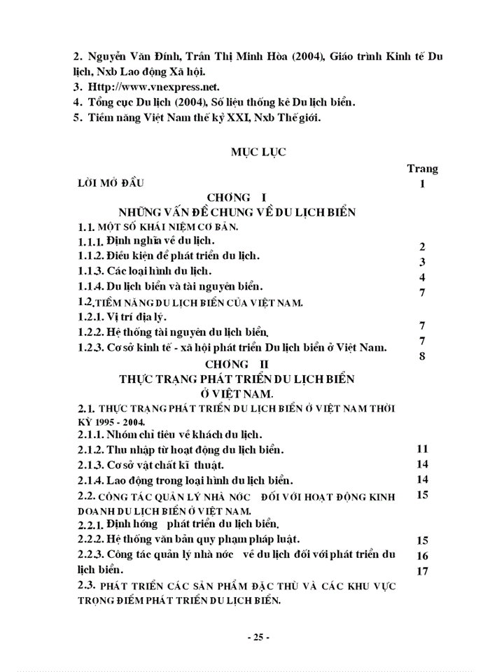 image for page Phát triển Loại hình Du lịch Biển ở Việt Nam