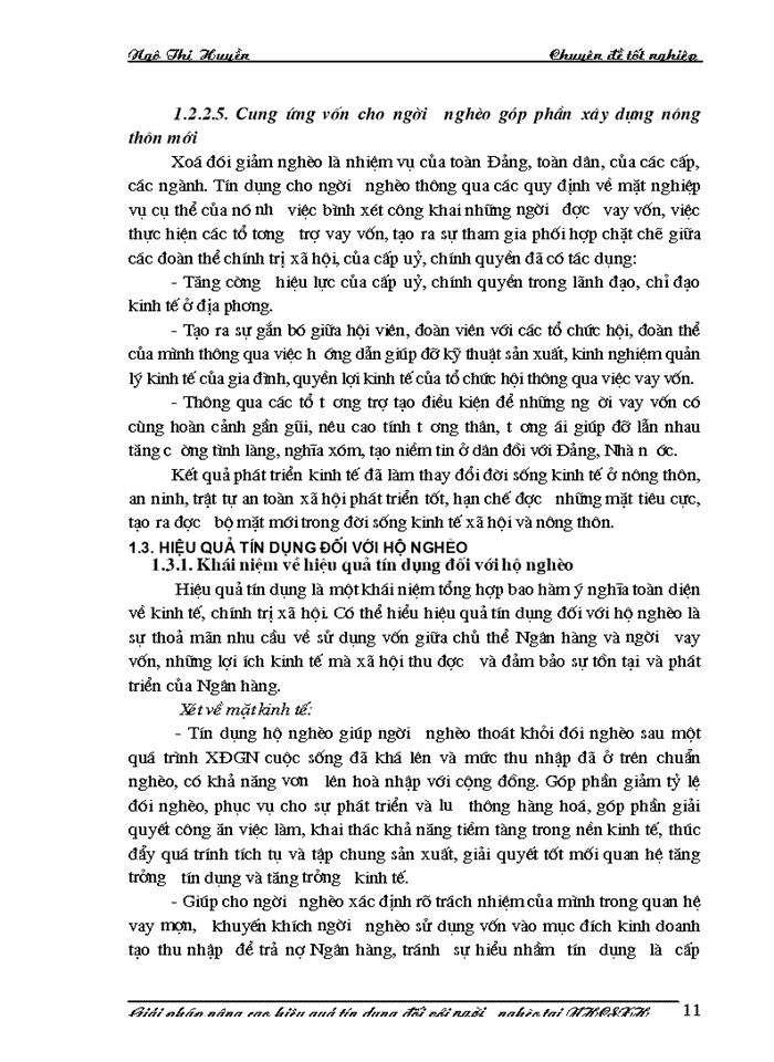 image for page Giải pháp nâng cao hiệu quả tín dụng đối với người nghèo tại Ngân hàng chính sách Xã hội