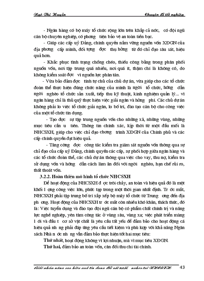 image for page Giải pháp nâng cao hiệu quả tín dụng đối với người nghèo tại Ngân hàng chính sách Xã hội