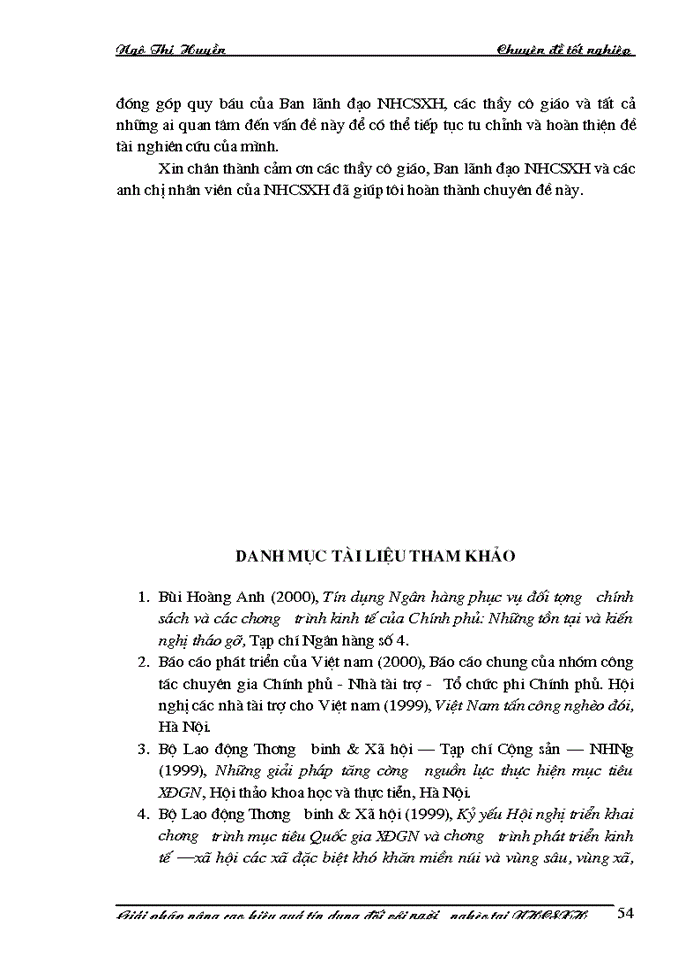 image for page Giải pháp nâng cao hiệu quả tín dụng đối với người nghèo tại Ngân hàng chính sách Xã hội
