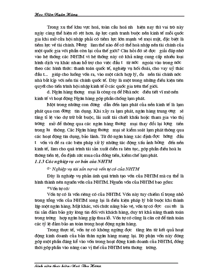image for page Công tác huy động vốn tại Sở giao dịch I Ngân hàng Công thương Việt Nam Thực trạng và Giải pháp