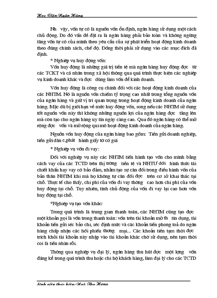 image for page Công tác huy động vốn tại Sở giao dịch I Ngân hàng Công thương Việt Nam Thực trạng và Giải pháp