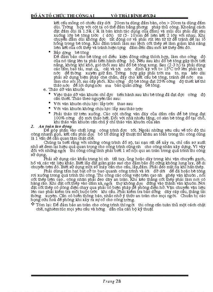 image for page Đồ án tổ chức thi công A1