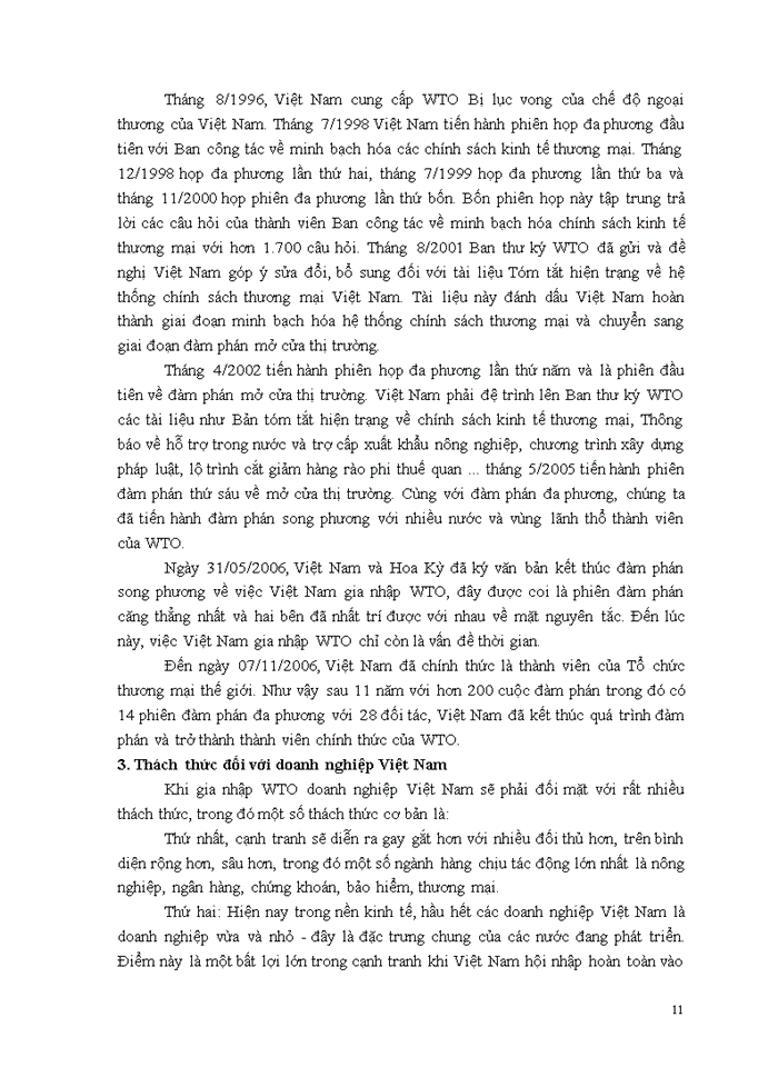 image for page Thách thức đối với Doanh nghiệp Việt Nam khi gia nhập WTO và Giải pháp vượt qua thách thức