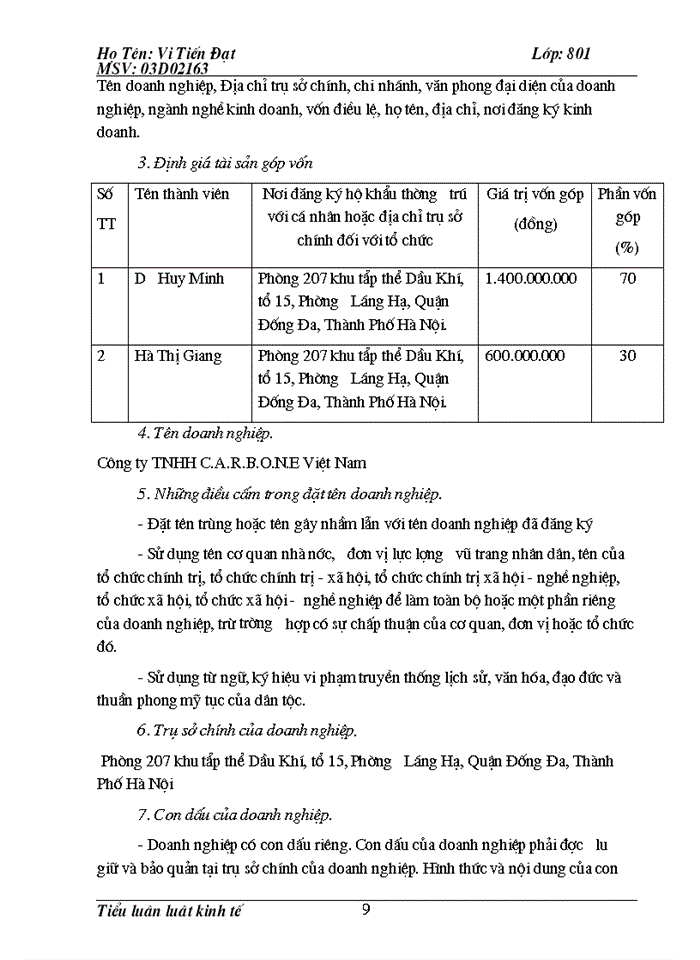 image for page Quá trình thành lập và phát triển của Công ty Trách nhiệm Hữu hạn C A R B O N E Việt Nam trong thời kỳ hội nhập