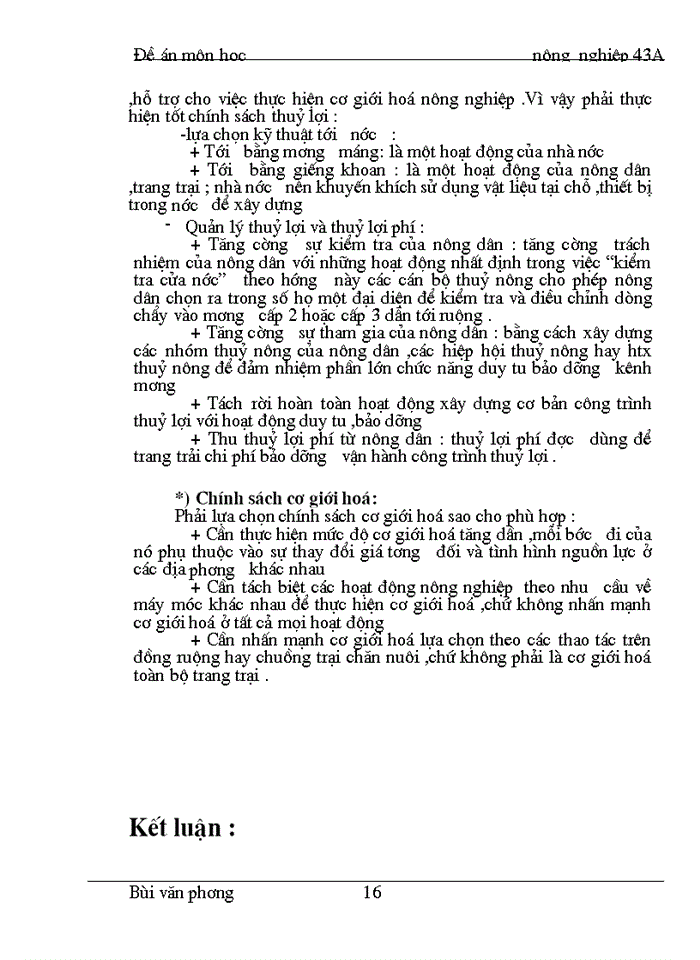 image for page Một số Giải pháp đẩy mạnh cơ giới hoá sản xuất nông nghiệp trong thời kỳ Công nghiệp hóa - Hiện đại hóa ở nước ta