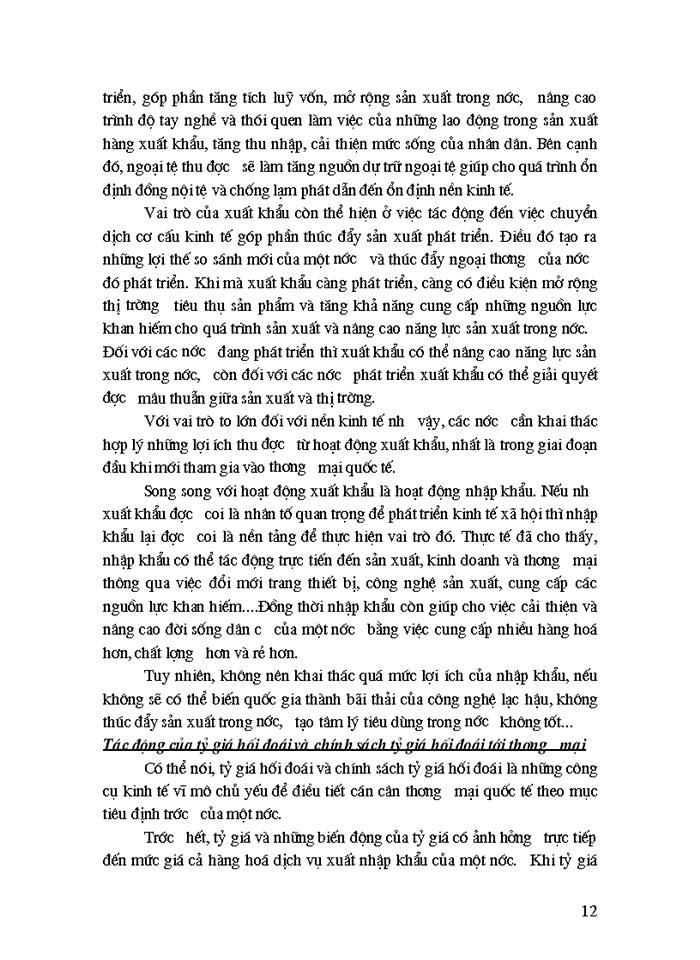 image for page Chính sách tỷ giá của Trung Quốc và tác động của nó tới Thương mại Trung Quốc và Một số nước