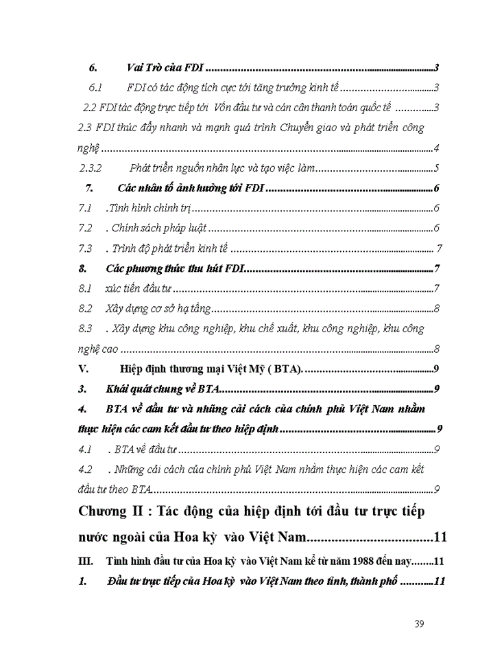 image for page Tác động của hiệp định Thương mại Việt Mỹ BTA tới đầu tư trực tiếp nước ngoài của Hoa Kỳ vào Việt Nam