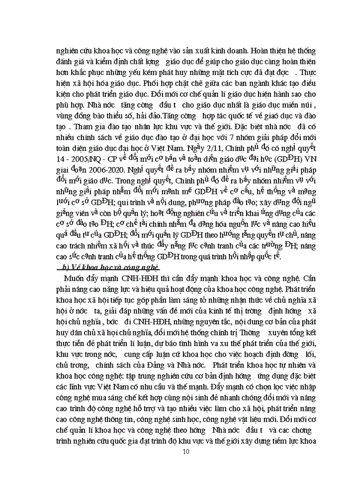 image for page Phát triển khoa học và công nghệ cùng với giáo dục đào tạo