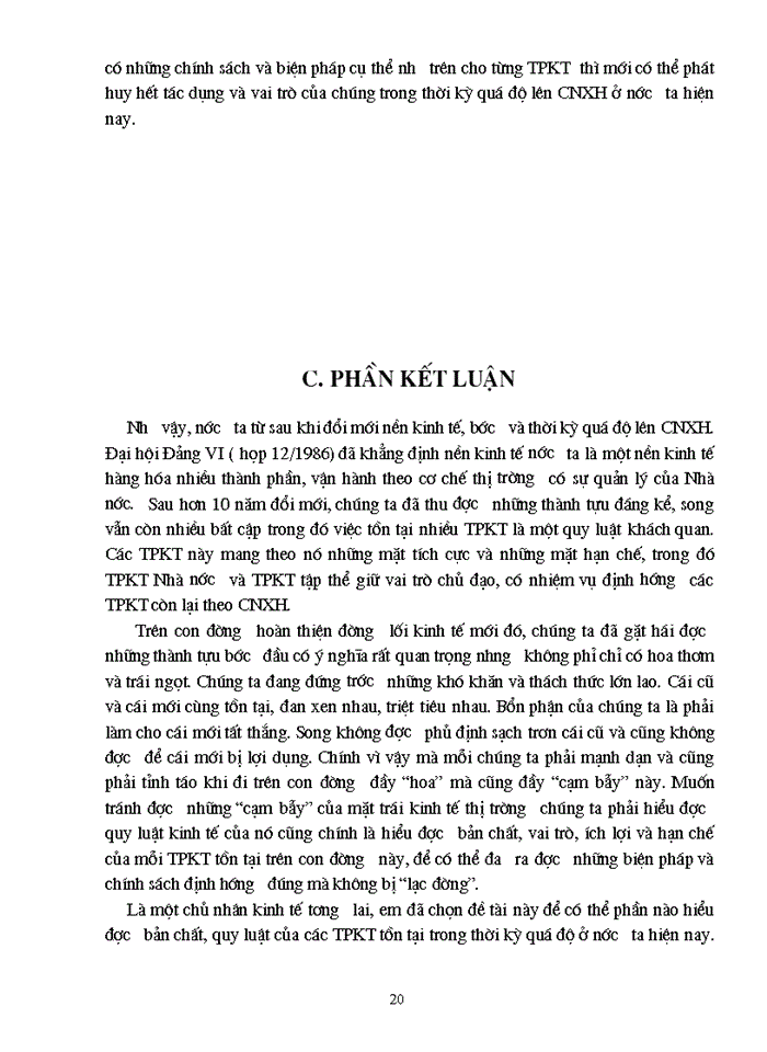 image for page Cơ cấu kinh tế nhiều thành phần trong thời kỳ quá độ lên Chủ nghĩa Xã hội ở Việt Nam