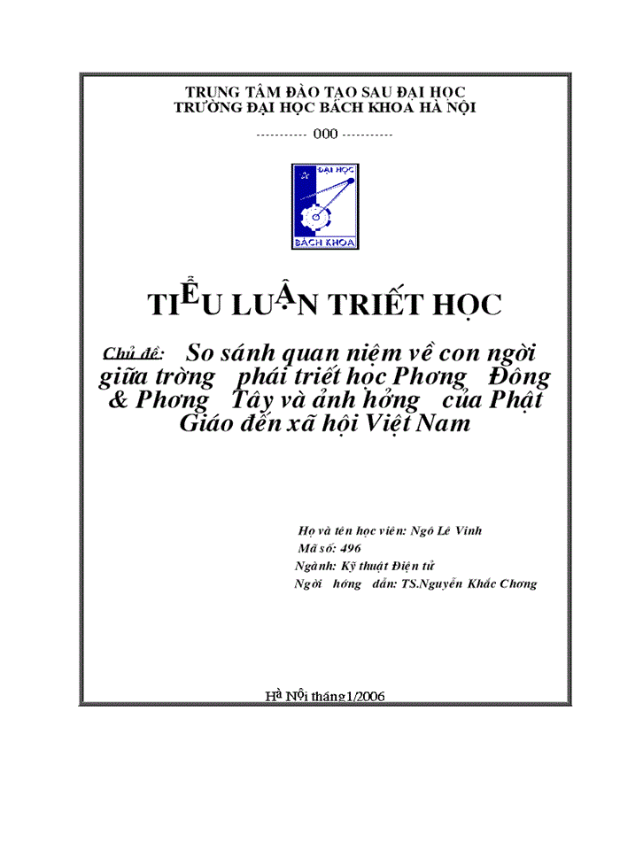 image for page So sánh quan niệm về con người giữa trường phái triết học Phương Đông và Phương Tây và ảnh hưởng của Phật giáo đến Xã hội Việt Nam