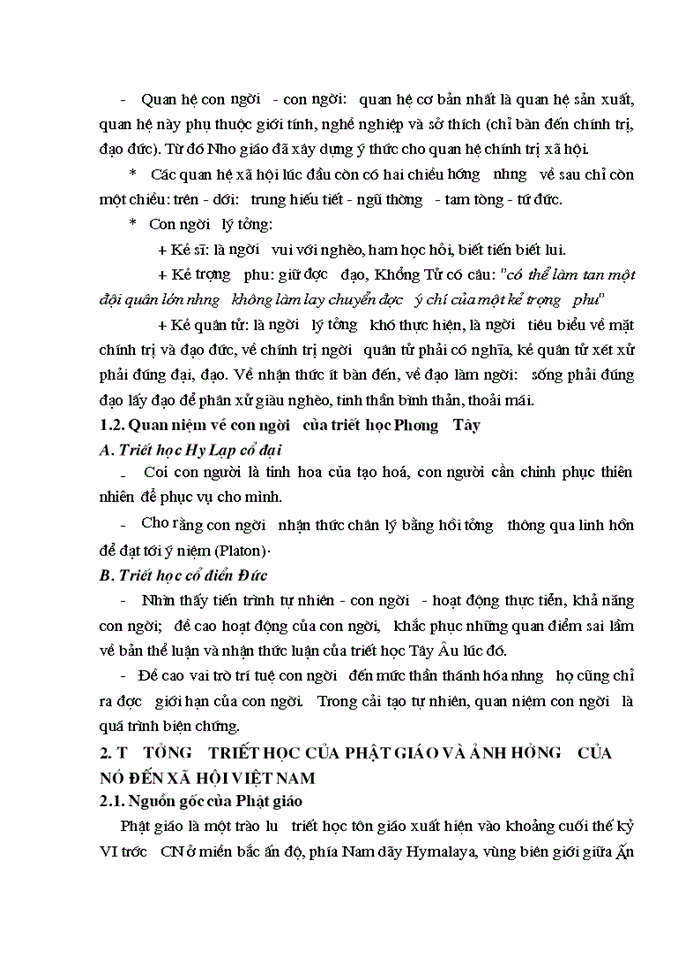 image for page So sánh quan niệm về con người giữa trường phái triết học Phương Đông và Phương Tây và ảnh hưởng của Phật giáo đến Xã hội Việt Nam