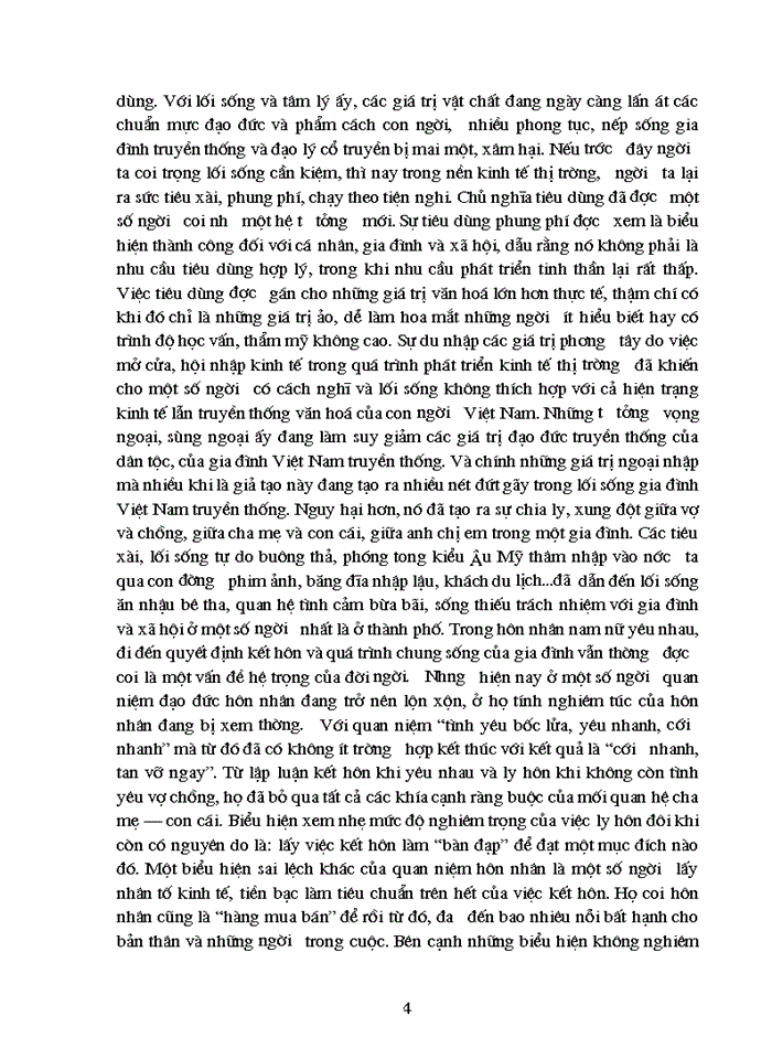 image for page Phương pháp luận triết học với việc Giải quyết vấn đề giáo dục đạo đức và nếp sống Văn Hóa gia đình truyền thống trong nền Kinh tế Thị trường ở nước ta hiện nay