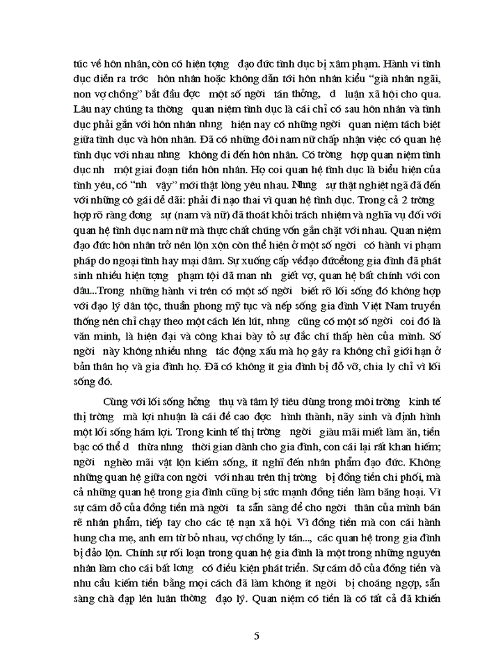 image for page Phương pháp luận triết học với việc Giải quyết vấn đề giáo dục đạo đức và nếp sống Văn Hóa gia đình truyền thống trong nền Kinh tế Thị trường ở nước ta hiện nay