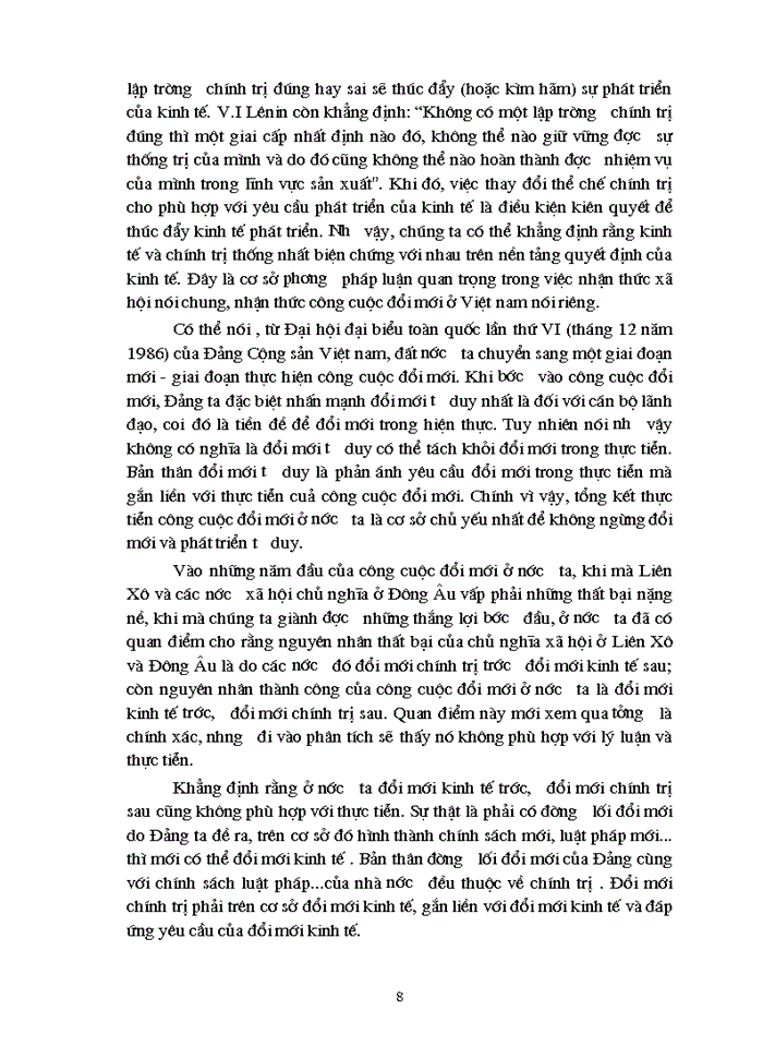 image for page Quy luật mâu thuẫn và những biểu hiện của nó trong quá trình Xây dựng Kinh tế Thị trường định hướng Xã hội Chủ nghĩa ở Việt Nam