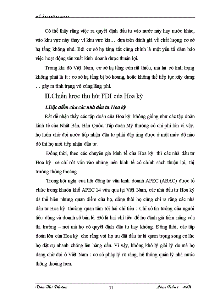 image for page Tác động của hiệp định Thương mại Việt Mỹ BTA tới đầu tư trực tiếp nước ngoài của Hoa Kỳ vào Việt Nam