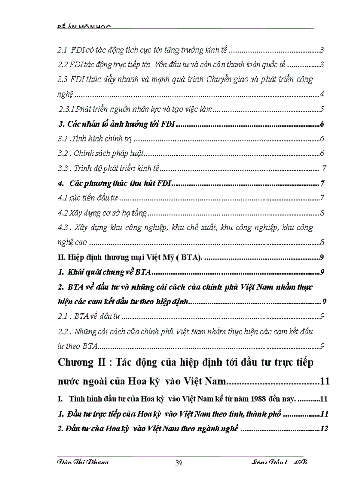 image for page Tác động của hiệp định Thương mại Việt Mỹ BTA tới đầu tư trực tiếp nước ngoài của Hoa Kỳ vào Việt Nam