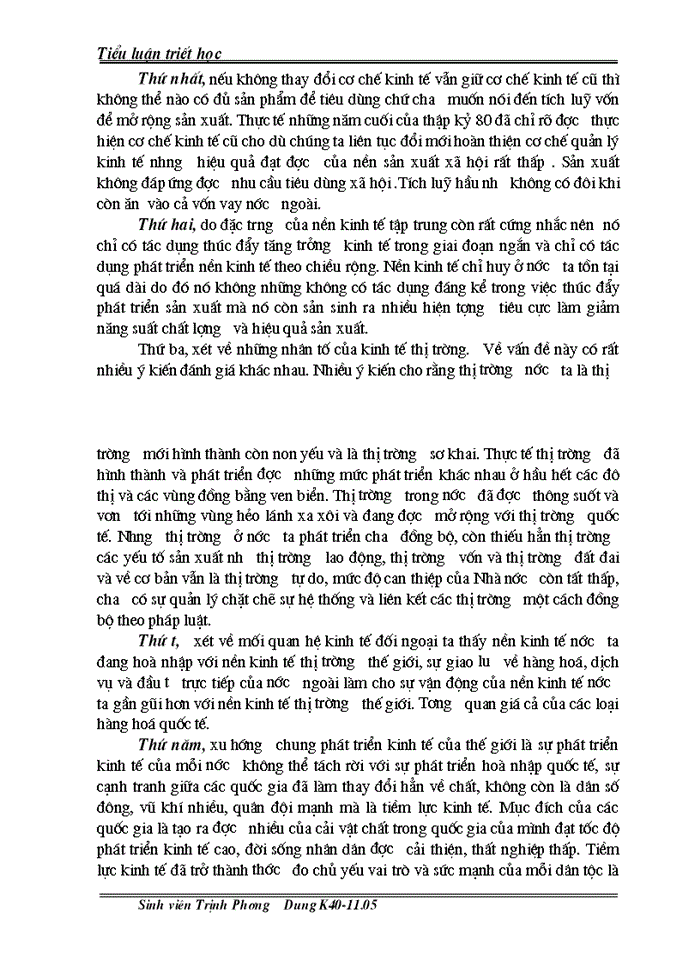 image for page Tiết mác Khái niệm phủ định biện chứng trong triết học Mác LêNin với việc phân tích đổi mới kinh tế ở Việt Nam