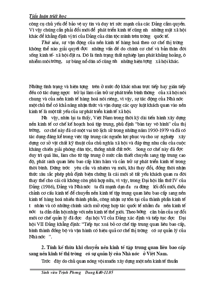 image for page Tiết mác Khái niệm phủ định biện chứng trong triết học Mác LêNin với việc phân tích đổi mới kinh tế ở Việt Nam