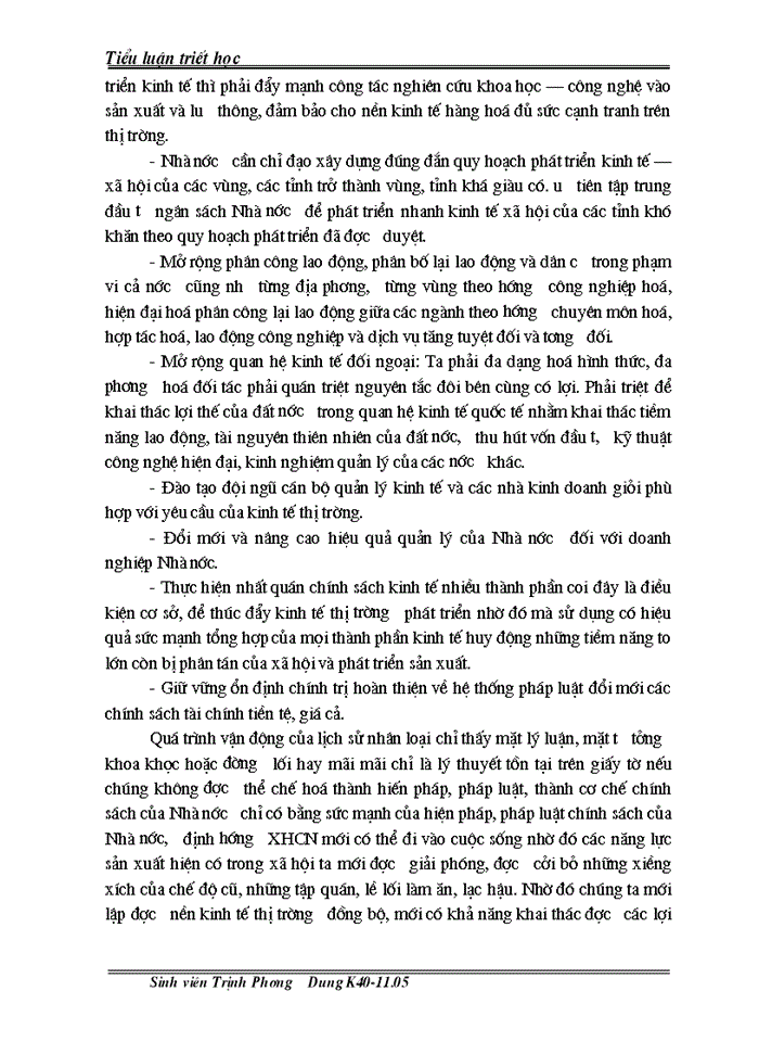 image for page Tiết mác Khái niệm phủ định biện chứng trong triết học Mác LêNin với việc phân tích đổi mới kinh tế ở Việt Nam