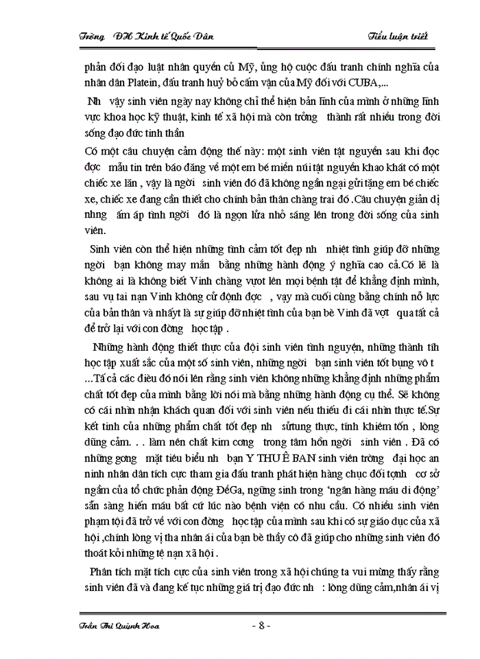 image for page Vị trí vai trò tầm quan trọng của việc giáo dục đạo đức sinh viên