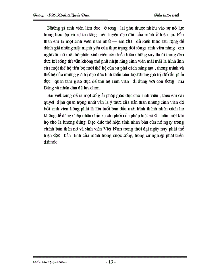 image for page Vị trí vai trò tầm quan trọng của việc giáo dục đạo đức sinh viên