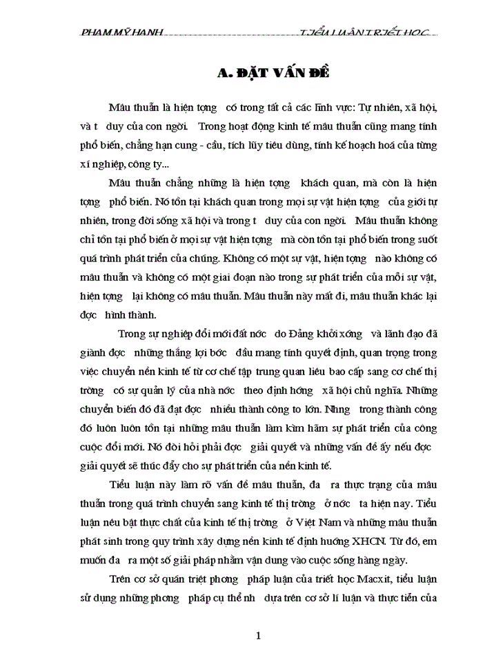 image for page Phép biện chứng về mâu thuẫn và biểu hiện của nó trong quá trình chuyển sang Kinh tế Thị trường