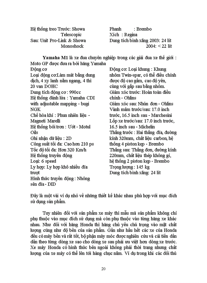 image for page Cặp phạm trù nội dung hình thức và việc vận dụng nó vào phát triển sản phẩm xe máy trên thị trường Việt Nam hiện nay