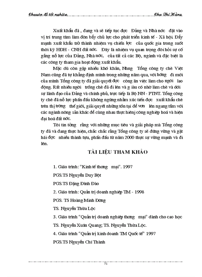 image for page Một số Giải pháp thúc đẩy Xuất khẩu chè của Tổng Công ty chè Việt Nam