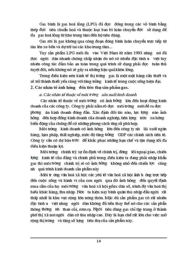 image for page Một số vấn đề về Hoạt động Tiêu thụ Sản phẩm của Công ty Gas Petrolimex
