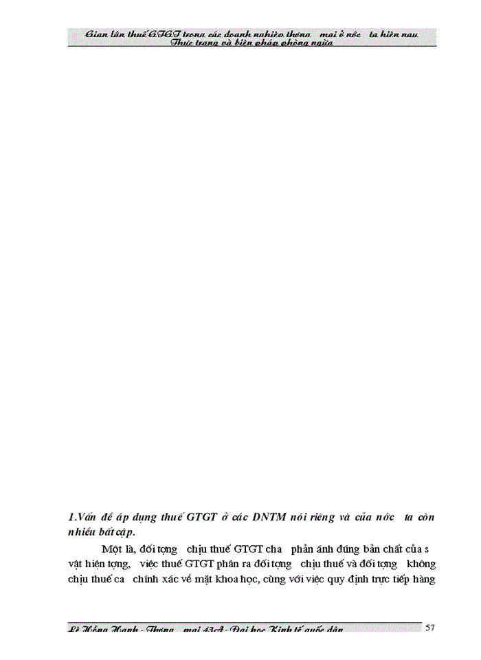 image for page THS Gian lận thuế Giá trị gia tăng trong các doanh nghiệp Thương mại ở Việt Nam hiện nay và biện pháp phòng ngừa