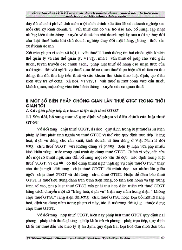image for page THS Gian lận thuế Giá trị gia tăng trong các doanh nghiệp Thương mại ở Việt Nam hiện nay và biện pháp phòng ngừa