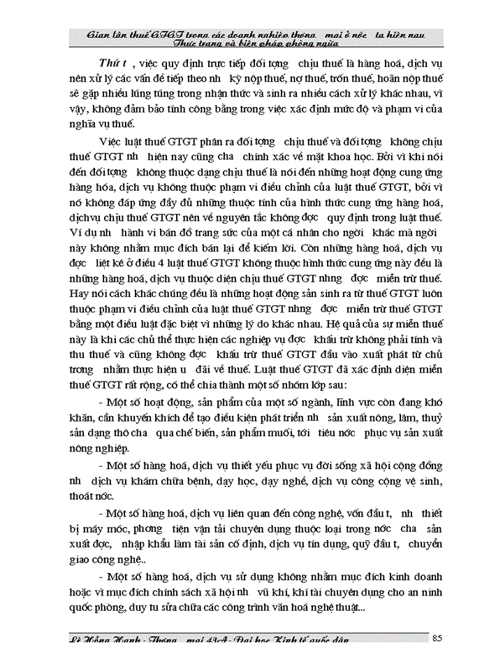 image for page THS Gian lận thuế Giá trị gia tăng trong các doanh nghiệp Thương mại ở Việt Nam hiện nay và biện pháp phòng ngừa